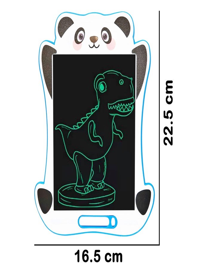 في جراسب لوحة كتابة تعليمية للأطفال من VGRASSP، مقاس 7.5 بوصة، مزودة بشاشة LCD على شكل وجه حيوان - لوحة رسم قابلة لإعادة الاستخدام مع خاصية المسح بضغطة واحدة وقلم - لوحة رسم تعليمية - اللون والتصميم حسب المخزون (7.5 بوصة) - Image 3